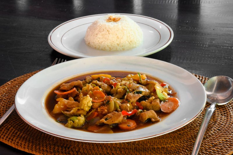 Pork in Sweet Sauce