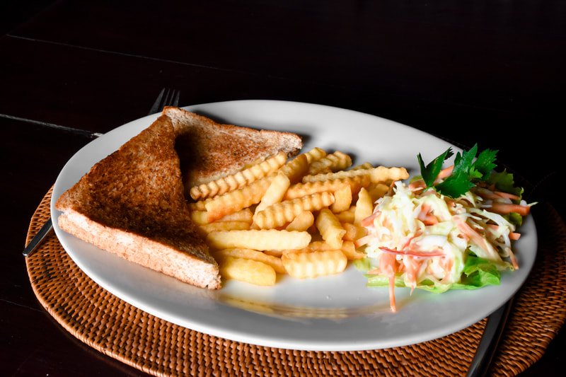Ham, Tomato and Pineapple Sandwich