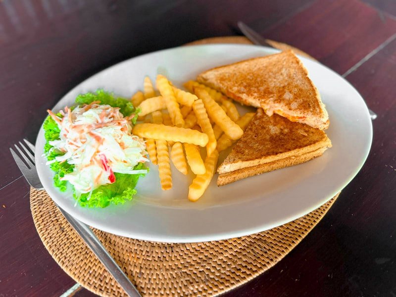 Tomato and Cheese Sandwich